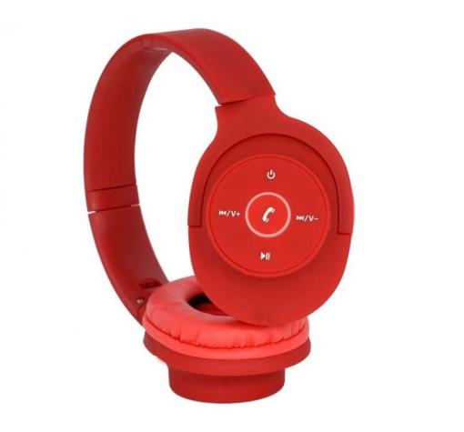 Стерео слушалки Bluetooth / Wireless Headphones JBL JB-S100 - червени