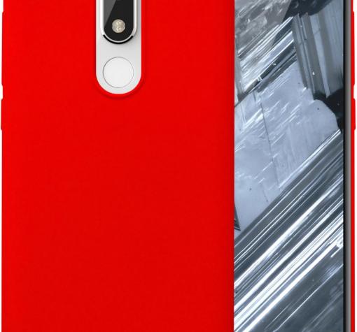 Силиконов калъф / гръб / TPU MOLAN CANO Jelly Case за Nokia 7.1 - червен / мат