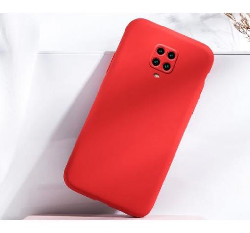 Луксозен силиконов калъф / гръб / Nano TPU за Xiaomi Redmi Note 9S - червен