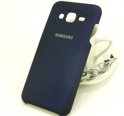 Луксозен твърд гръб за Samsung J3 / J3 2016 J320 - тъмно син
