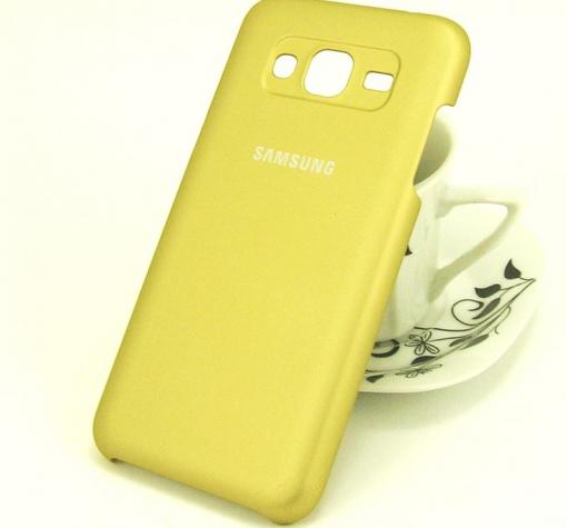 Луксозен твърд гръб за Samsung J3 / J3 2016 J320 - златист
