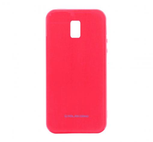 Силиконов калъф / гръб / TPU MOLAN CANO Jelly Case за Samsung J3 2017 J330 - розов / брокат