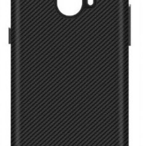 Силиконов калъф / гръб / TPU за Samsung J4 2018 - черен / carbon