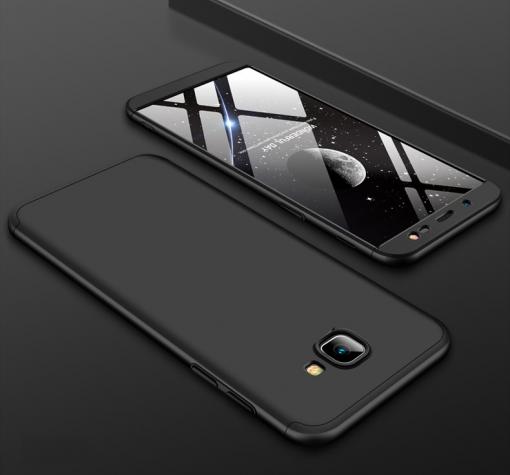 Твърд гръб Magic Skin 360° FULL за Samsung J4 Plus 2018 - черен
