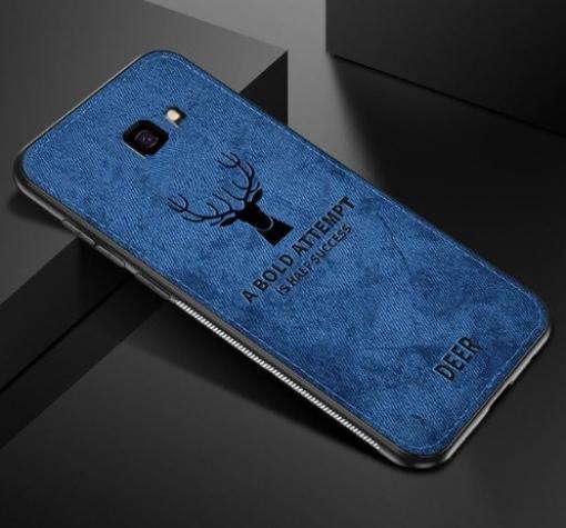 Луксозен гръб Deer зa Samsung J4 Plus 2018 - син