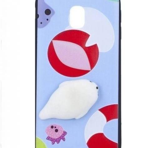 Луксозен силиконов калъф / гръб / TPU 4D за Samsung J5 2017 J530 - тюлен / Seal
