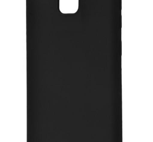 Силиконов калъф / гръб / TPU MOLAN CANO Jelly Case за Samsung J6 2018 - черен / мат