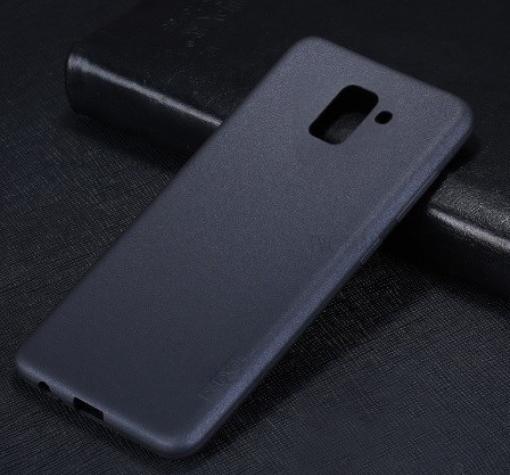 Оригинален силиконов калъф / гръб / TPU X-LEVEL Guardian Series за Samsung J6 Plus 2018 - черен / мат