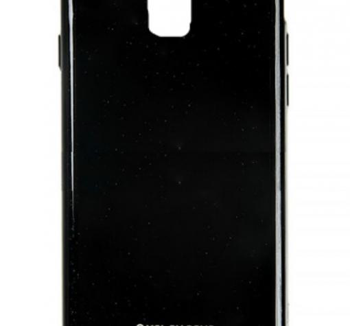 Силиконов калъф / гръб / TPU MOLAN CANO Jelly Case за Samsung J7 2017 J730 - черен / брокат
