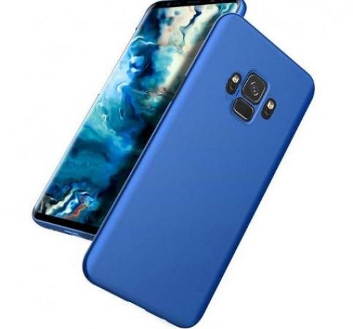 Силиконов калъф / гръб / TPU за Samsung J7 Duo 2018 - син
