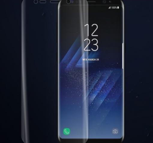 4D full cover Tempered glass screen protector Samsung S8 Plus G955 / Заоблен стъклен скрийн протектор Samsung S8 Plus G955 - прозрачен