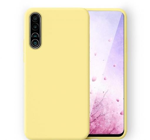 Луксозен силиконов калъф / гръб / Nano TPU за Samsung A50/A30s/A50s - жълт