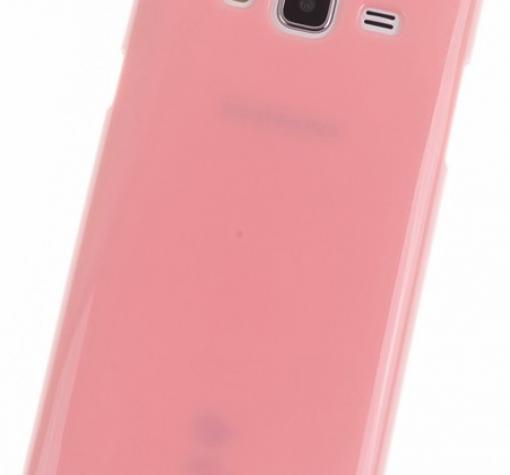 Силиконов калъф / гръб / TPU за Samsung J3 / J3 2016 J320 - розов