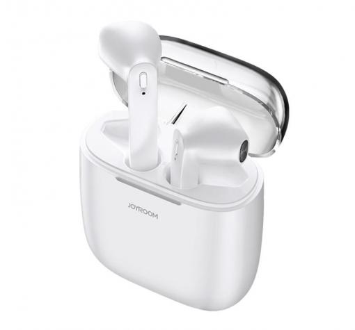 Оригинални безжични слушалки Joyroom Wireless Earbuds JR-TO4 - бели