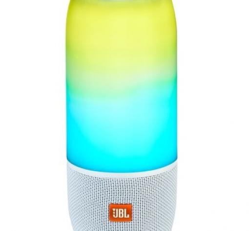 Безжична Bluetooth тонколона JBL Z9 Pulse / Wireless Bluetooth JBL Z9 Pulse - бяла / светеща