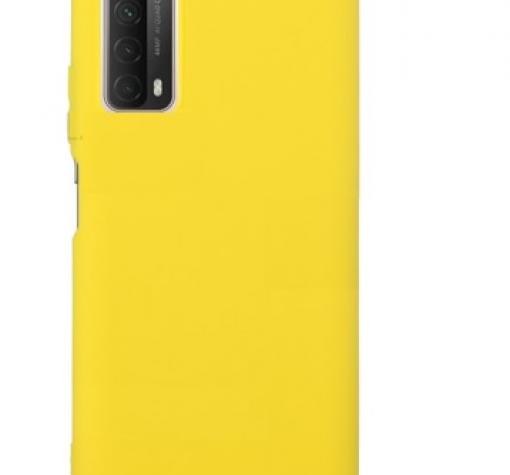 Луксозен силиконов калъф / кейс / Nano TPU за Huawei P Smart 2021 - жълт
