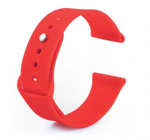 Силиконова каишка за Apple Watch 38мм, 40мм - червена