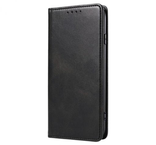 Кожен калъф Flip тефтер Magnetic Book със стойка за Xiaomi Redmi A5 4G / 173.45mm 6.88 " - черен