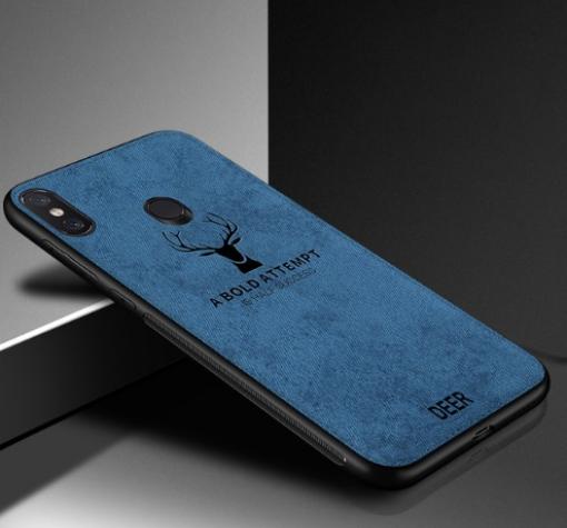 Луксозен гръб Deer за Xiaomi Redmi Note 5 / Note 5 Pro - син