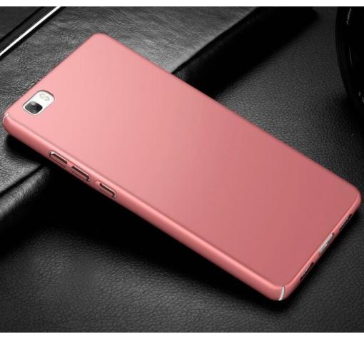 Луксозен твърд гръб за Huawei P8 Lite - Rose Gold