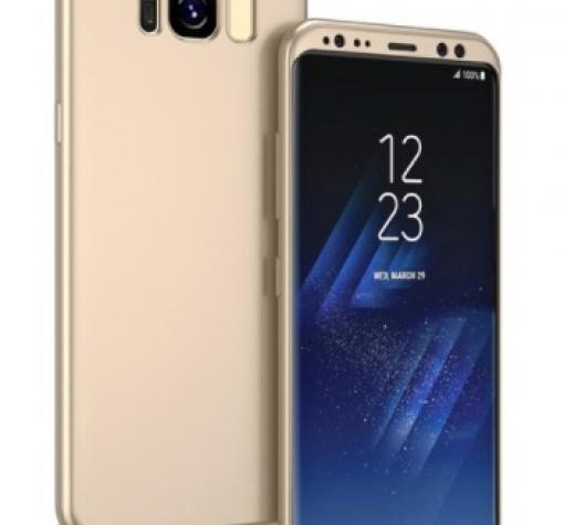 Твърд гръб Magic Skin 360° FULL за Samsung S8 Plus G955 - златист