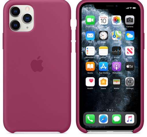 Оригинален гръб Silicone Cover за Apple iPhone 11 6.1" - лилав