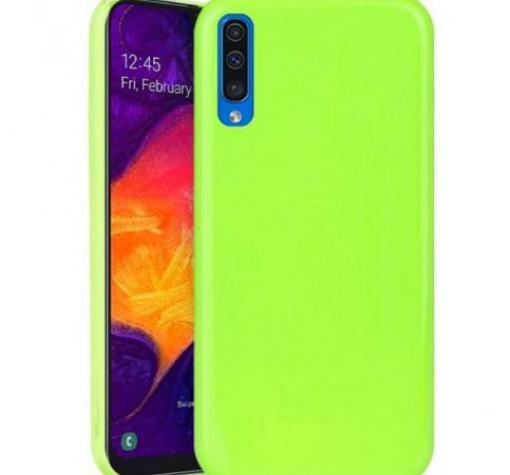 Силиконов калъф / гръб / TPU NORDIC Jelly Case за Apple iPhone X / iPhone XS - лайм