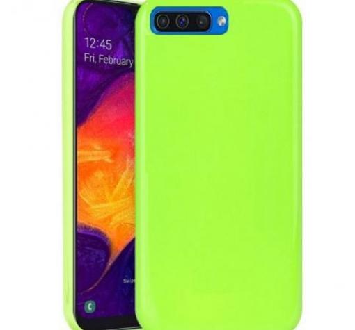 Силиконов калъф / гръб / TPU NORDIC Jelly Case за Apple iPhone 6 / iPhone 6S - лайм
