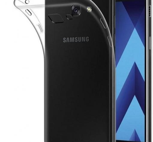 Ултра тънък силиконов калъф / гръб / TPU Ultra Thin за Samsung J4 Plus 2018 - прозрачен