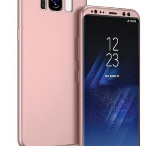 Твърд гръб Magic Skin 360° FULL за Samsung S8 G950 - Rose Gold