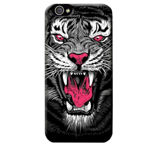 Силиконов калъф / гръб / TPU LUXO за Apple iPhone 7 Plus / iPhone 8 Plus - тигър / сив