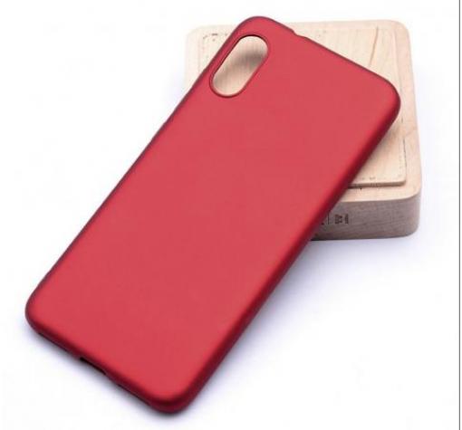 Силиконов калъф / гръб / TPU за Xiaomi Redmi 7A - червен / мат