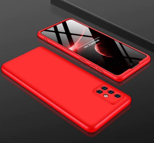 Твърд гръб Magic Skin 360° FULL за Samsung A21s - червен