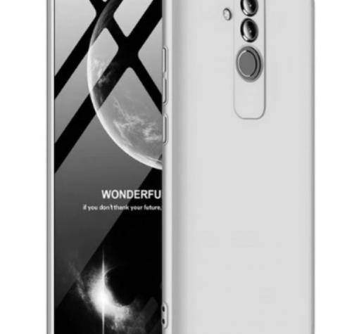 Твърд гръб Magic Skin 360° FULL за Huawei Mate 20 Lite - сребрист