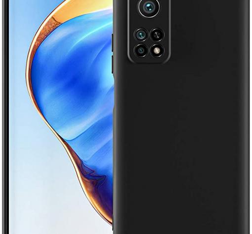 Силиконов калъф / гръб / TPU за Xiaomi Mi 10T 5G / Mi 10T Pro - черен / мат