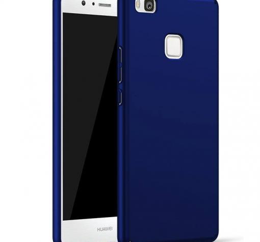 Луксозен твърд гръб за Huawei P9 Lite Mini / Y6 Pro 2017 - тъмно син