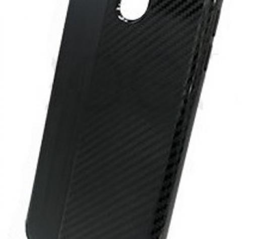 Силиконов калъф / гръб / TPU за Samsung J7 2017 J730 - черен с Carbon