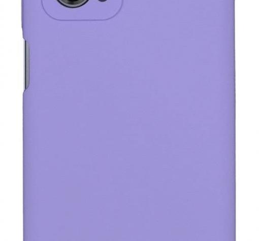 Силиконов калъф / кейс / за Motorola Moto G24 / G04 / E14 - лилав гръб със защита за камерата