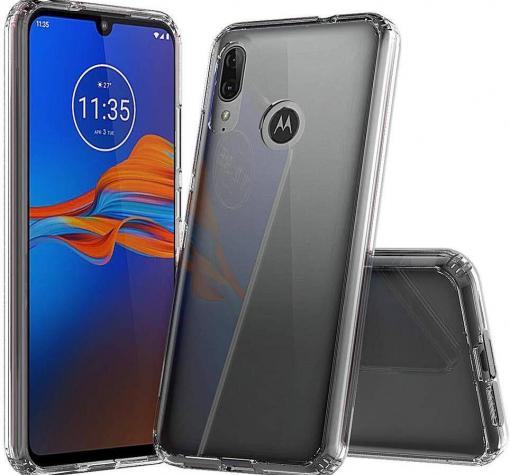 Ултра тънък силиконов калъф / гръб / TPU Ultra Thin за Motorola Moto E6s - прозрачен