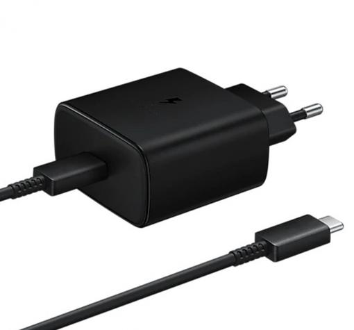 Оригинално зарядно устройство 220V за Samsung Super Fast Charging 45W / Type-C - черно
