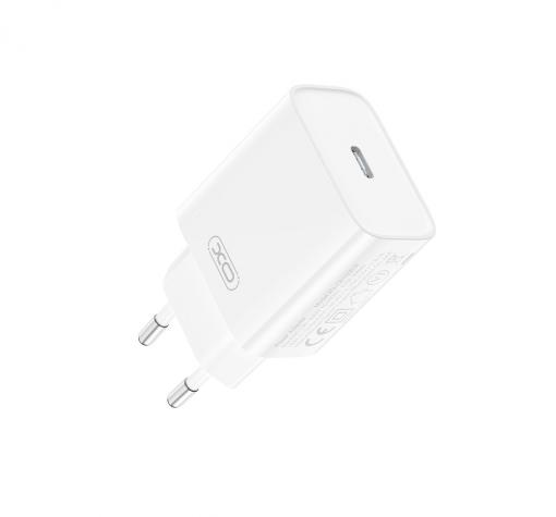 Зарядно устройство преходник адаптер XO CE15 PD 20W Type C 220V Fast charging