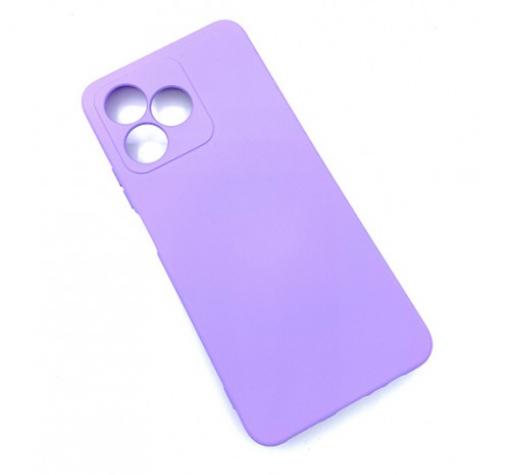 Силиконов калъф / гръб / TPU кейс за Realme C53 - лилав кейс със защита за камерата