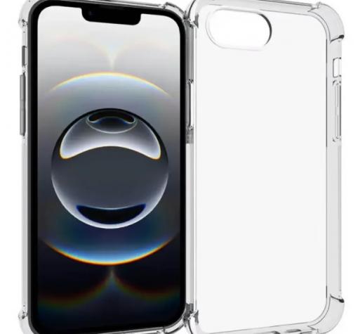 Удароустойчив силиконов калъф / гръб / TPU Anti Shock за Apple iPhone 16e - прозрачен