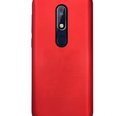 Силиконов калъф / гръб / TPU за Xiaomi Redmi 8A - червен / мат