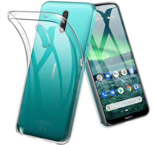Ултра тънък силиконов калъф / гръб / TPU Ultra Thin за Nokia 2.3 - прозрачен