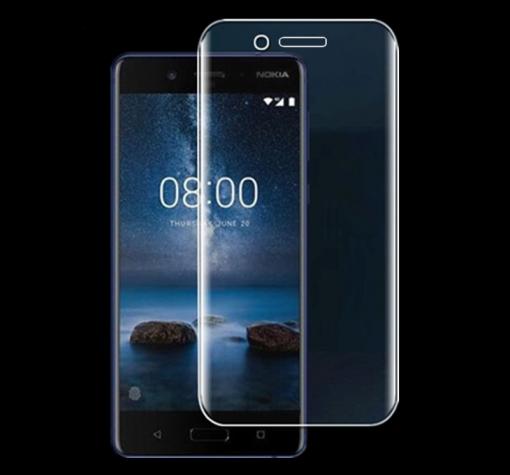 Оригинален 3D full cover screen protector / Извит скрийн протектор за Nokia 2 2017 - прозрачен