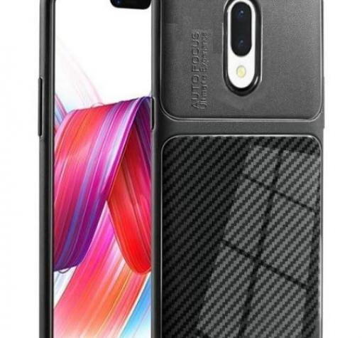 Луксозен силиконов калъф / гръб / TPU за Nokia 5.1 Plus 2018 / Nokia X5 - черен / Shine carbon