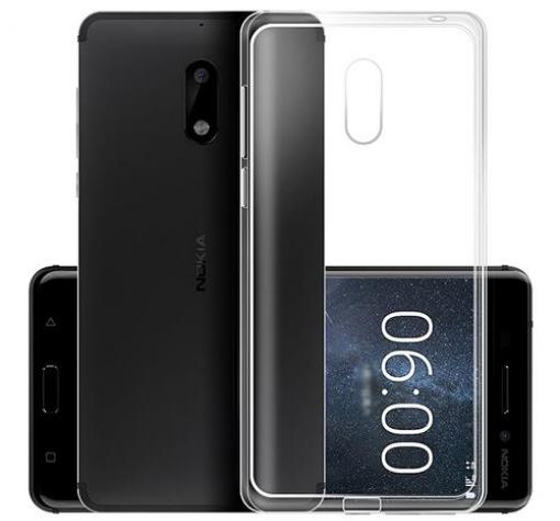 Силиконов калъф / гръб / TPU NORDIC Jelly Case за Nokia 6 - прозрачен