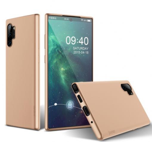 Оригинален силиконов калъф / гръб / TPU X-LEVEL Guardian Series за Samsung Note 10 Plus N975 - златист