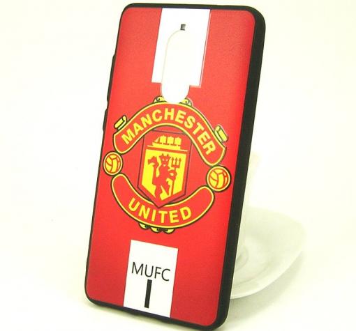 Луксозен твърд гръб за Xiaomi RedMi Note 4 / RedMi Note 4X - червен / Manchester United